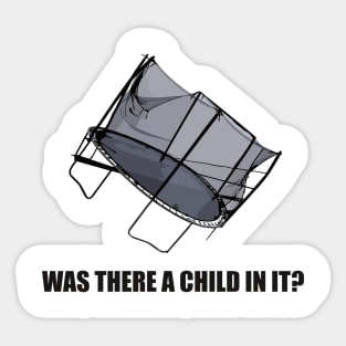 Was There A Child In It? - RED - Lance, Andy & Larry - DMDC Sticker